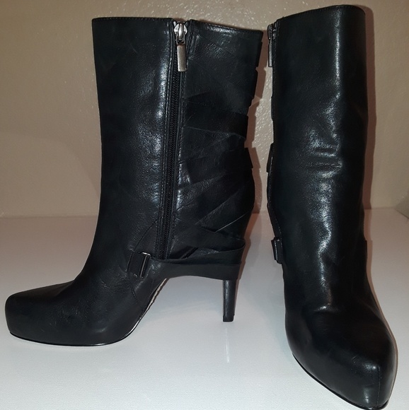 Great soft leather Boutique 9 boots, zs 10 - Picture 1 of 4